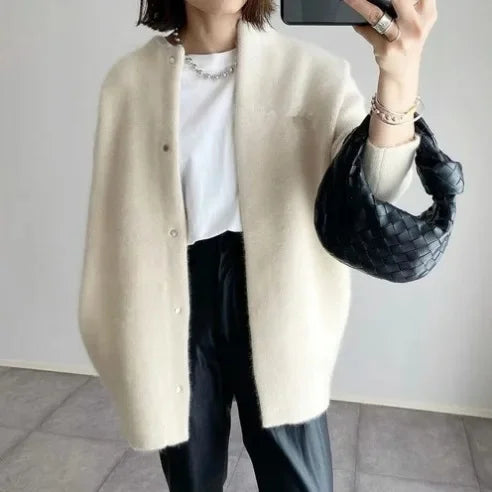 Louisa | Relaxed Open-Front Cardigan