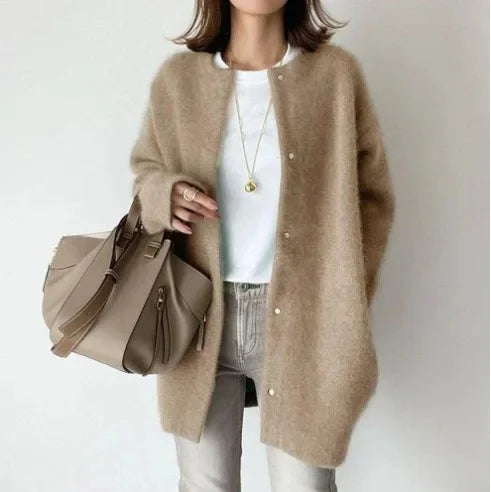 Louisa | Relaxed Open-Front Cardigan