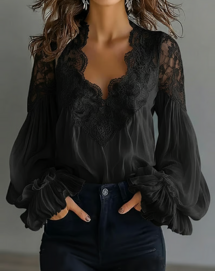 Ophira | Romantic Lace Blouse