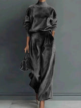 Nadia | Refined Drape Two-Piece Set