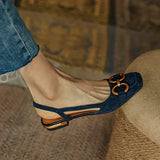 Camellia | Elegant Buckle Slingbacks