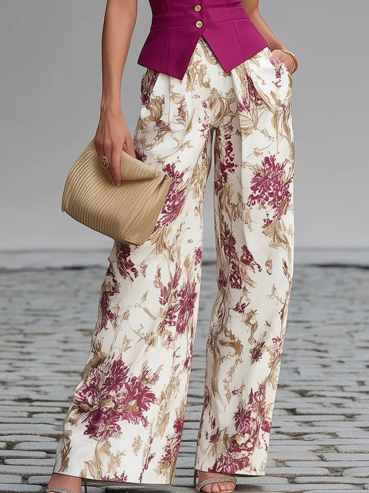 Eleanor | Tailored Sleeveless Two-Piece Set