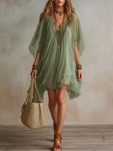 Aurelie | Airy Layered Mini Dress