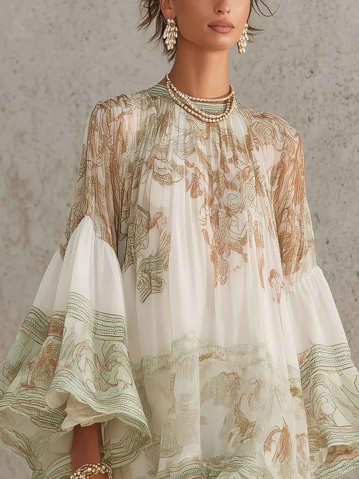 Amara | Ruffle Hem Mini Dress