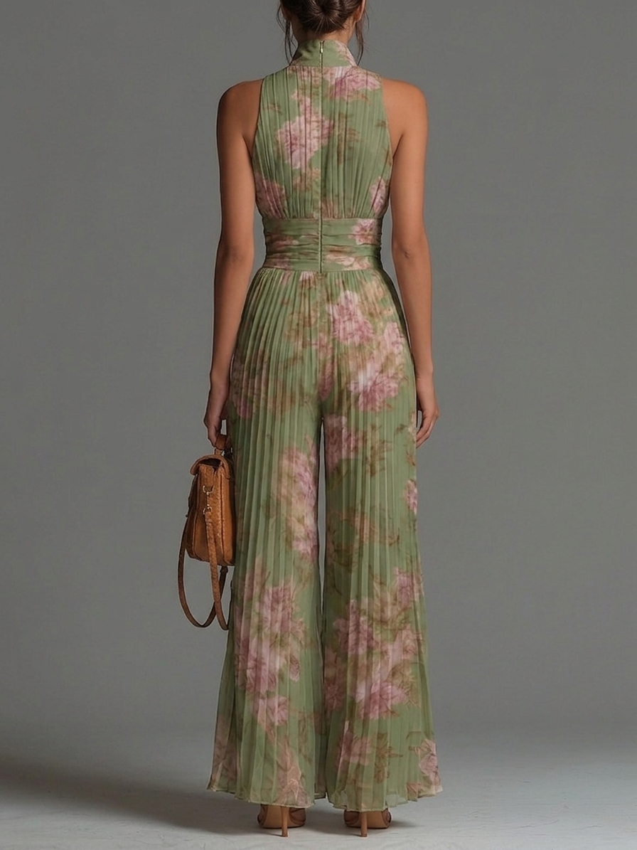 Solene | Floral Wide-Leg Jumpsuit