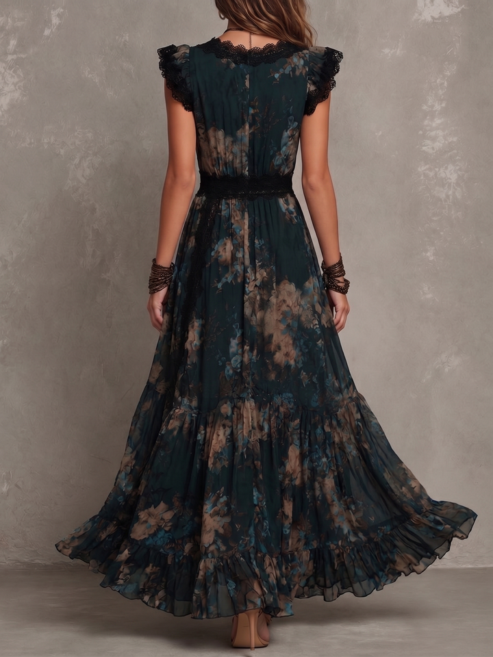 Adelaide | Enchanted Floral Maxi Dress