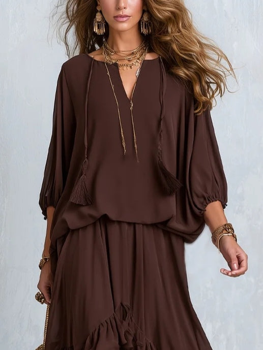 Rowan | Flowing Boho Two-Piece Set