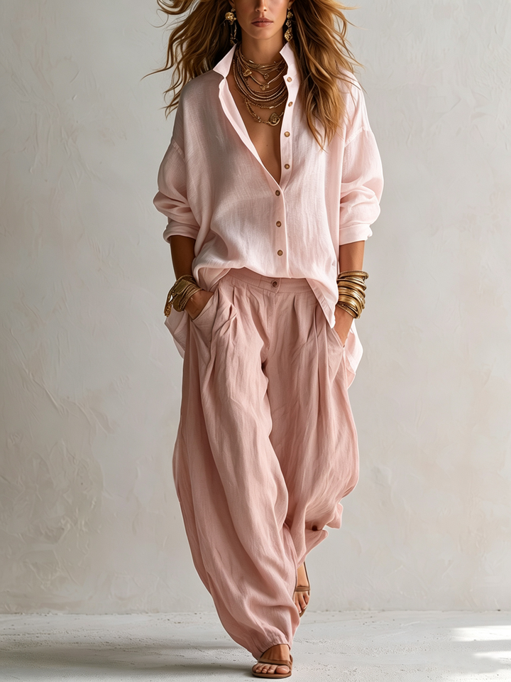 Nathalie | Relaxed Two-Piece Set
