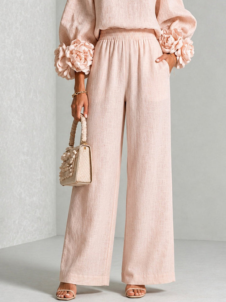 Amelia | Floral Cuff Two-Piece Set