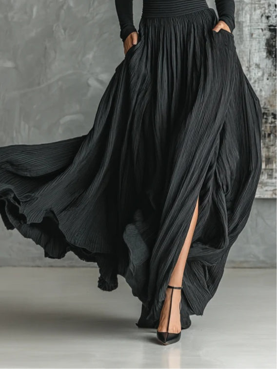 Miranda | Elegant Pleated Two-Piece Set