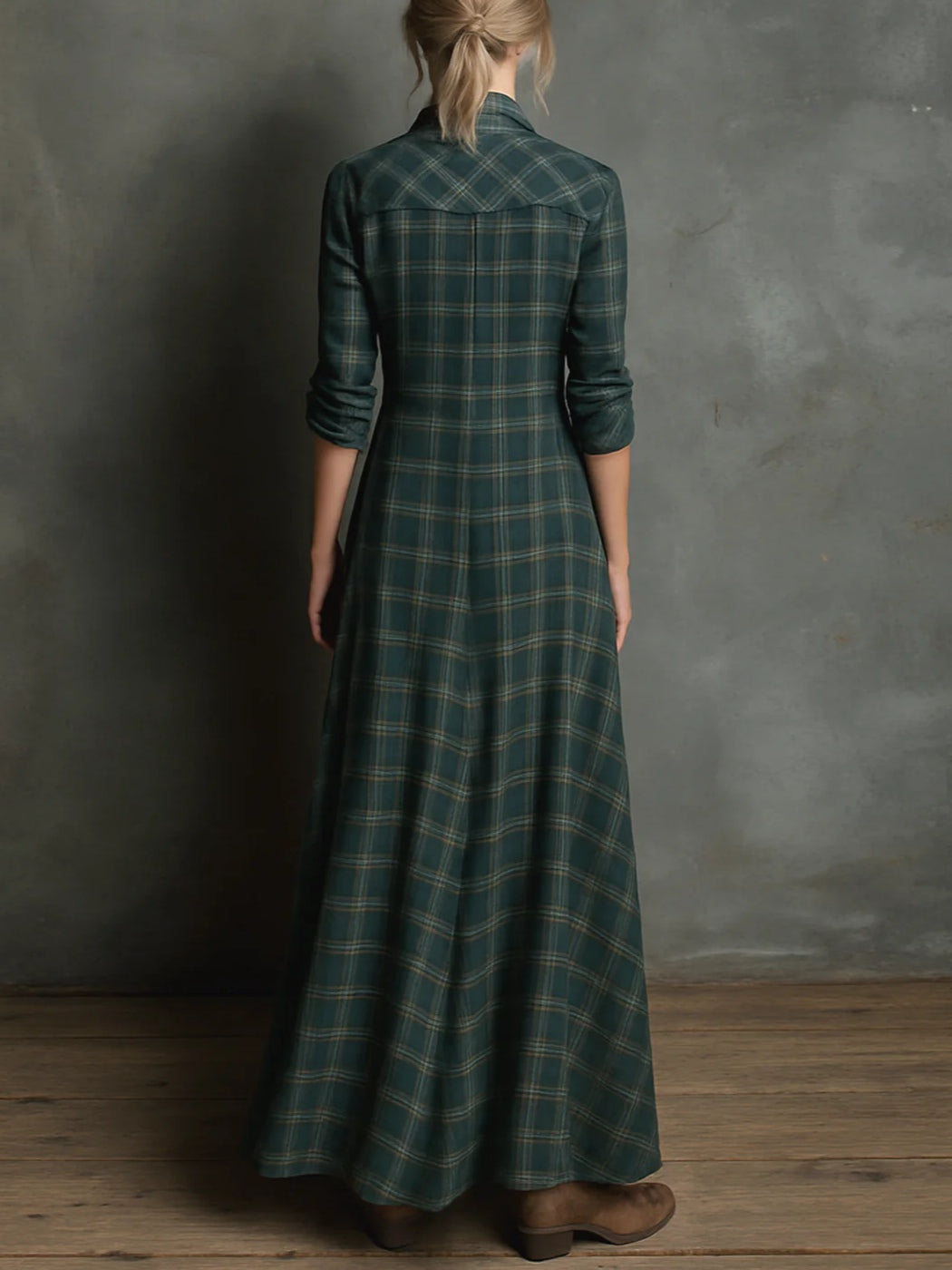Maren | Long Buttoned Shirt Dress