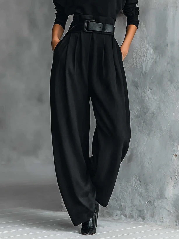 Susanna | Elegant Belted Two-Piece Set