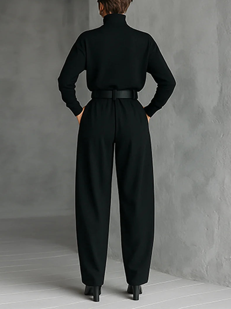 Susanna | Elegant Belted Two-Piece Set