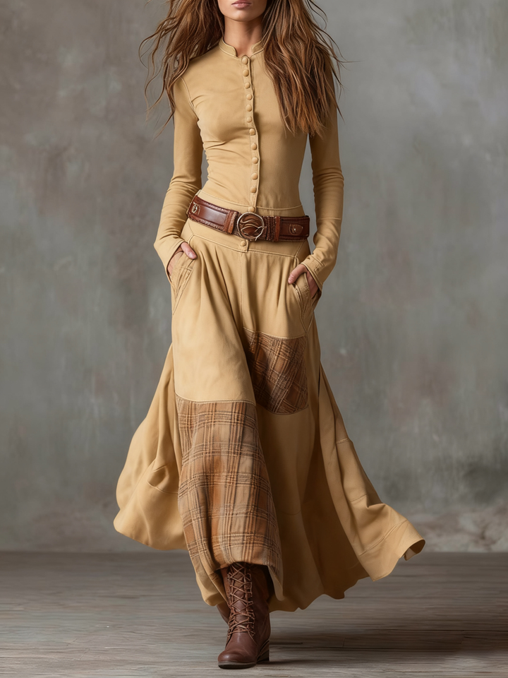 Esme | Timeless Belted Maxi Dress