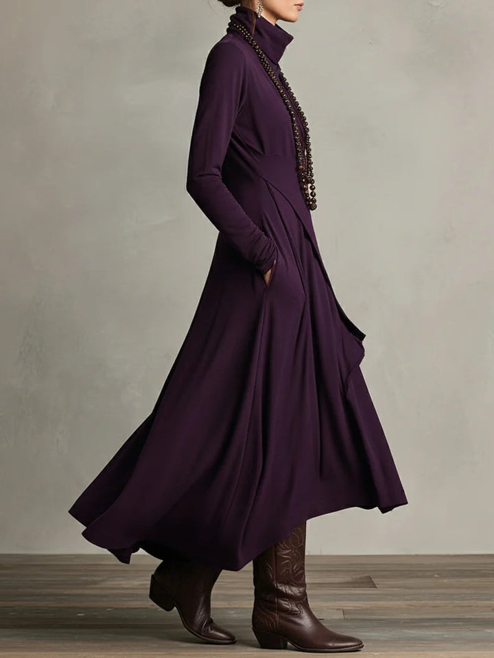 Verona | Draped Wrap Maxi Dress