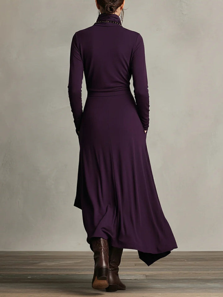 Verona | Draped Wrap Maxi Dress