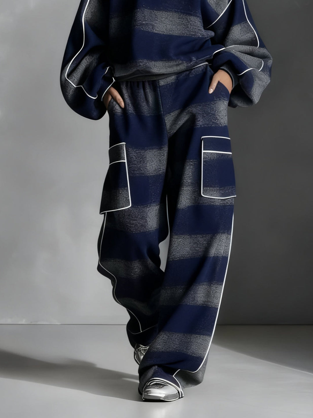 Noreen | Relaxed Striped Two-Piece Set