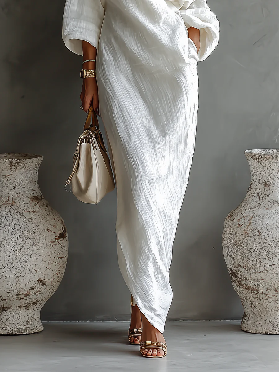 Antoinette | Elegant Asymmetrical Maxi Dress
