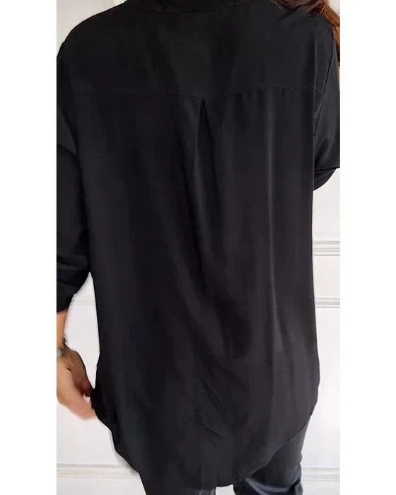 Blanche | Relaxed Button-Front Blouse