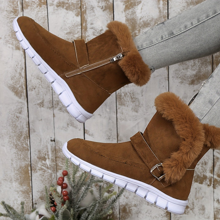 Fern | Cosy Cuffed Winter Ankle Boots