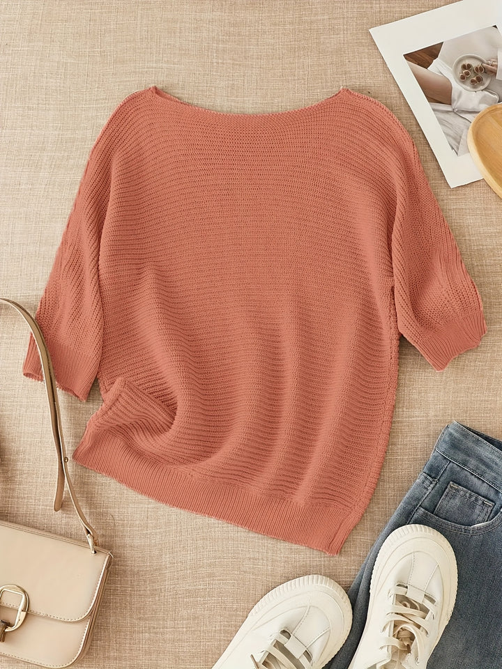 Tallulah | Relaxed Open-Knit Jumper