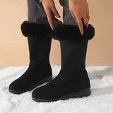 Rosetta | Cosy Fur-Trimmed Winter Boots
