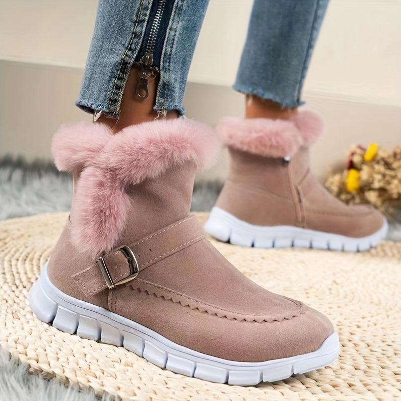 Fern | Cosy Cuffed Winter Ankle Boots