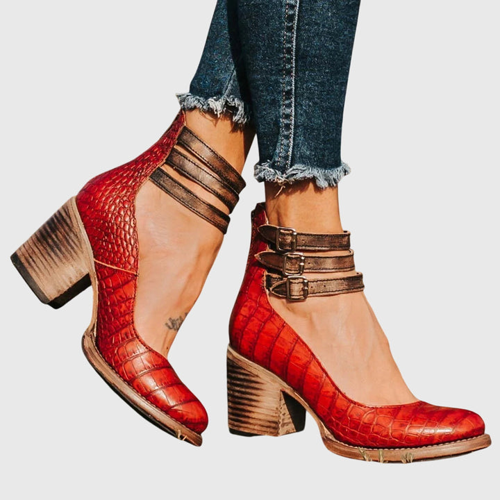Rosemary | Timeless Block-Heel Heels