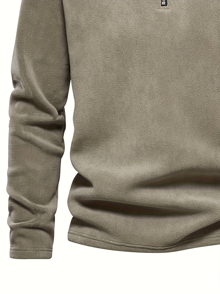 Harvey | Refined Half-Zip Pullover