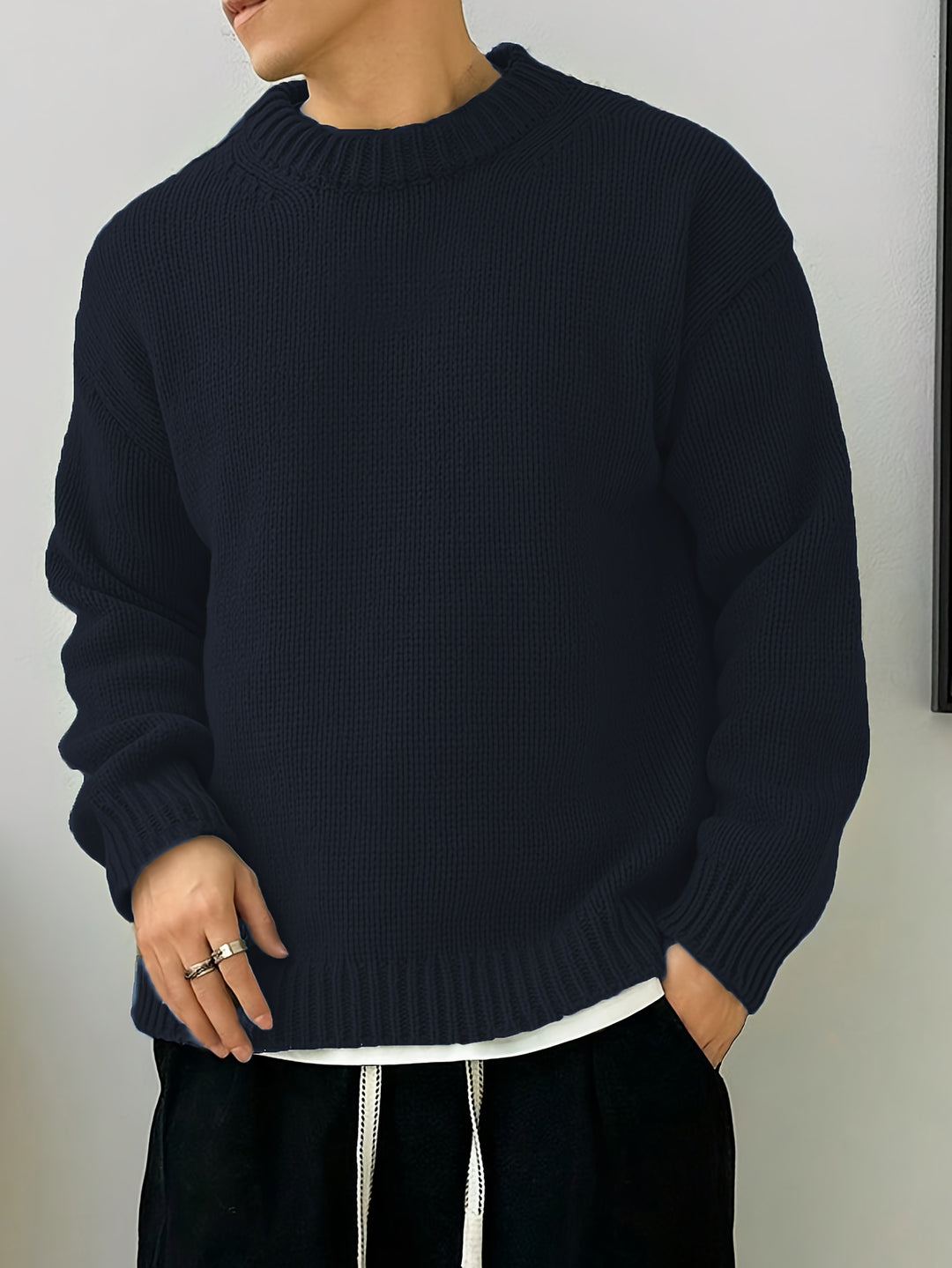 Edmund | Relaxed Crew Neck Jumper