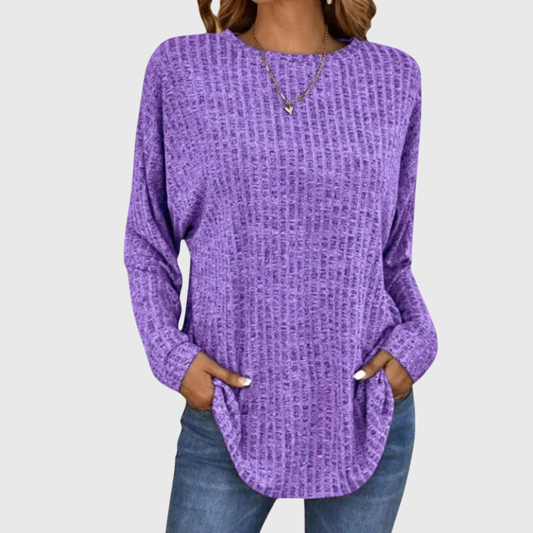 Junia | Relaxed Textured Everyday Top