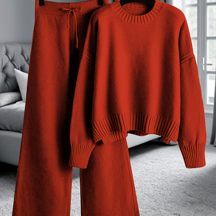 Eliza | Relaxed Wide-Leg Two-Piece Set