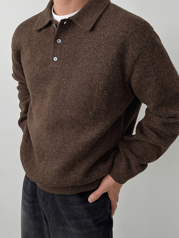 Franklin | Collared Knit Jumper
