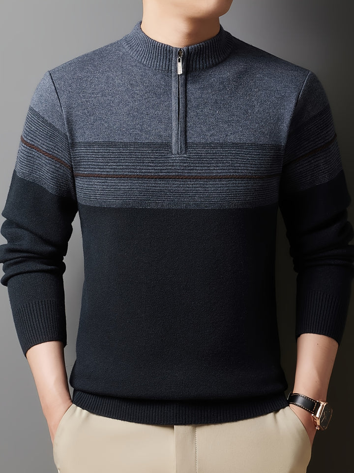 Redmond | Half-Zip Mock Neck Jumper