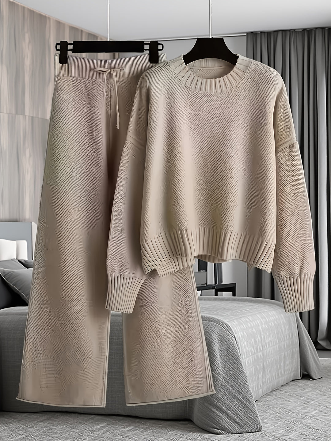 Eliza | Relaxed Wide-Leg Two-Piece Set