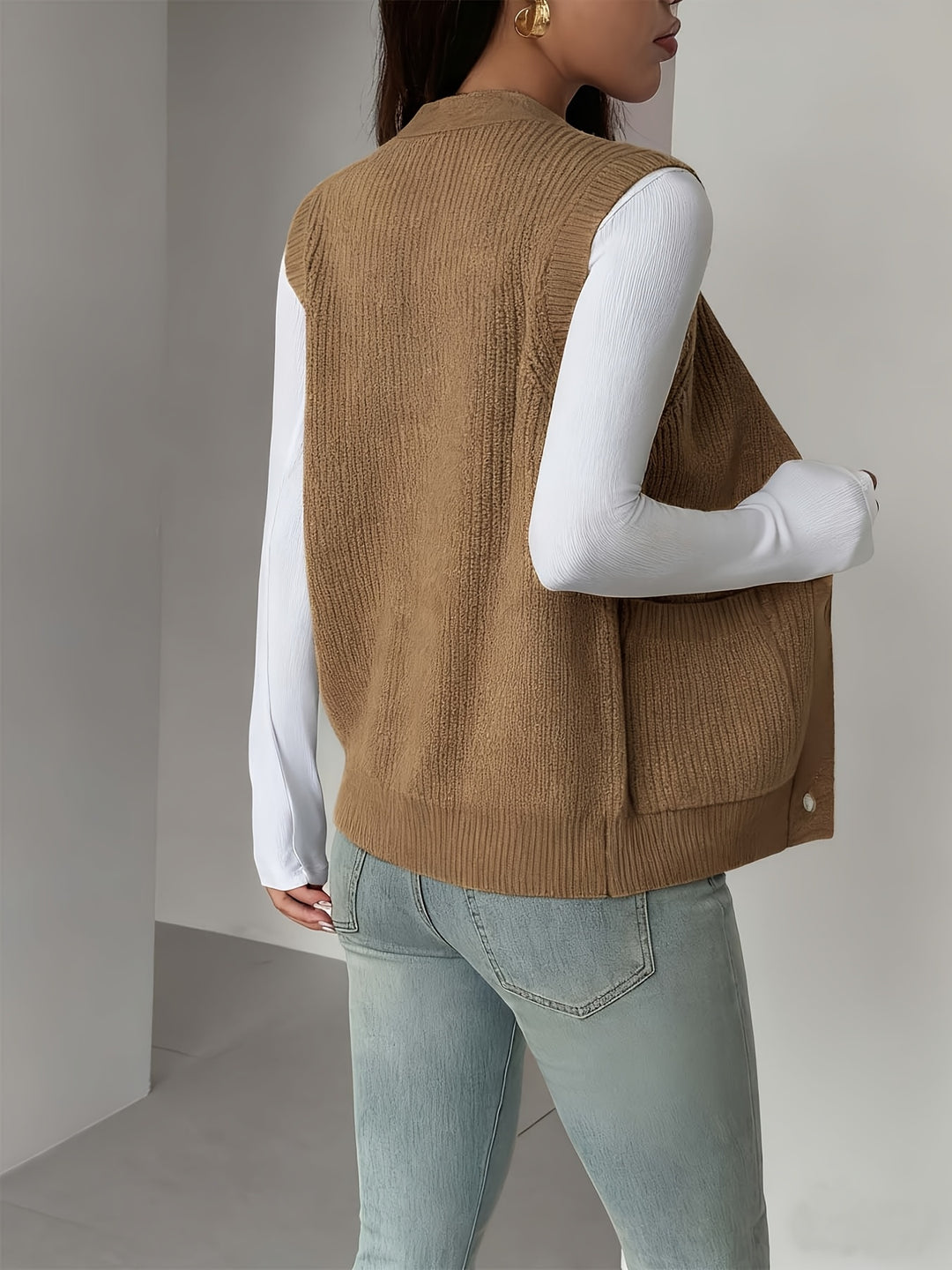 Annette | Button-Front Waistcoat