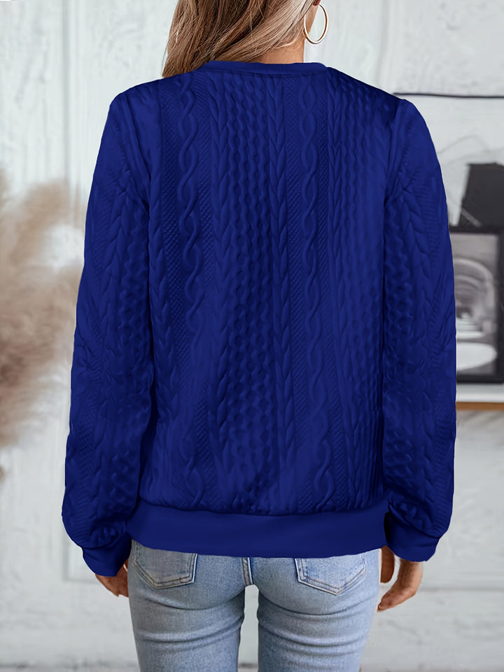 Nadine | Textured Zip-Up Jacket