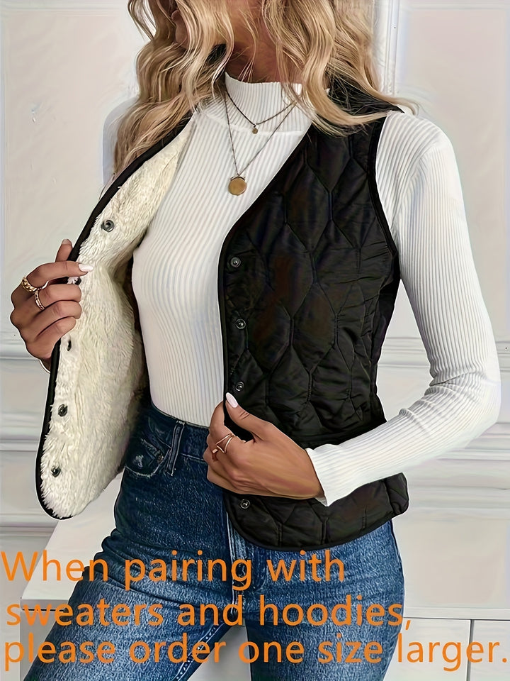 Adrienne | Cosy Quilted Gilet