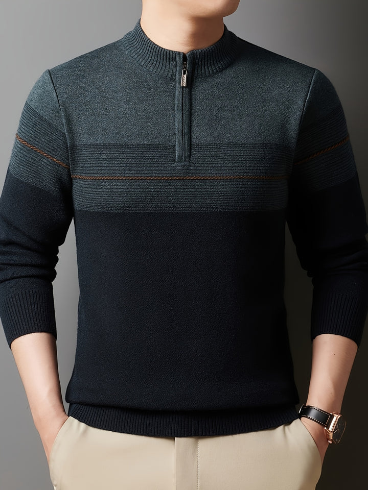 Redmond | Half-Zip Mock Neck Jumper