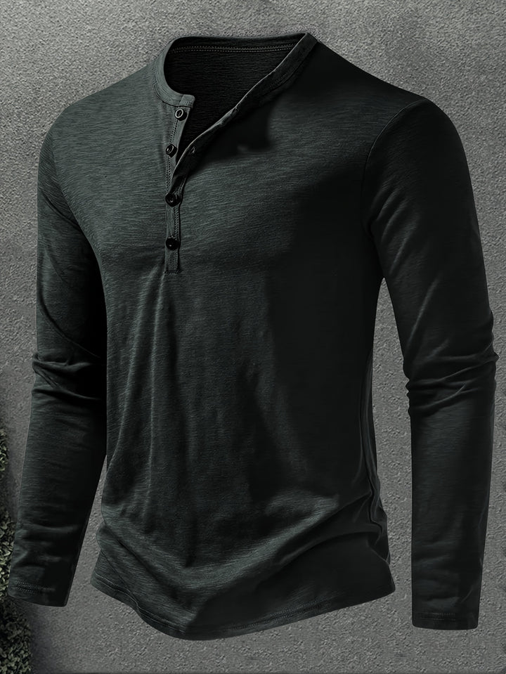 Marshall | Refined Long-Sleeve Henley