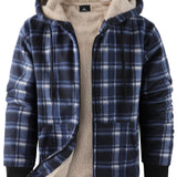 Graham | Hooded Plaid Shirt Jacket