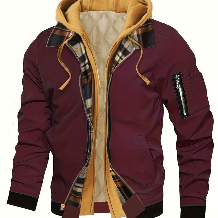 Everett | Insulated Hooded Zip Jacket