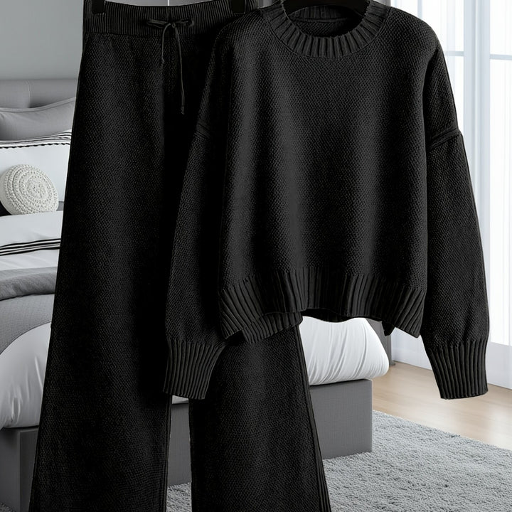 Eliza | Relaxed Wide-Leg Two-Piece Set