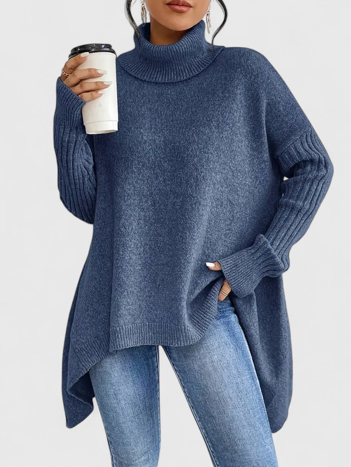 Brenna | Relaxed Roll-Neck Sweater