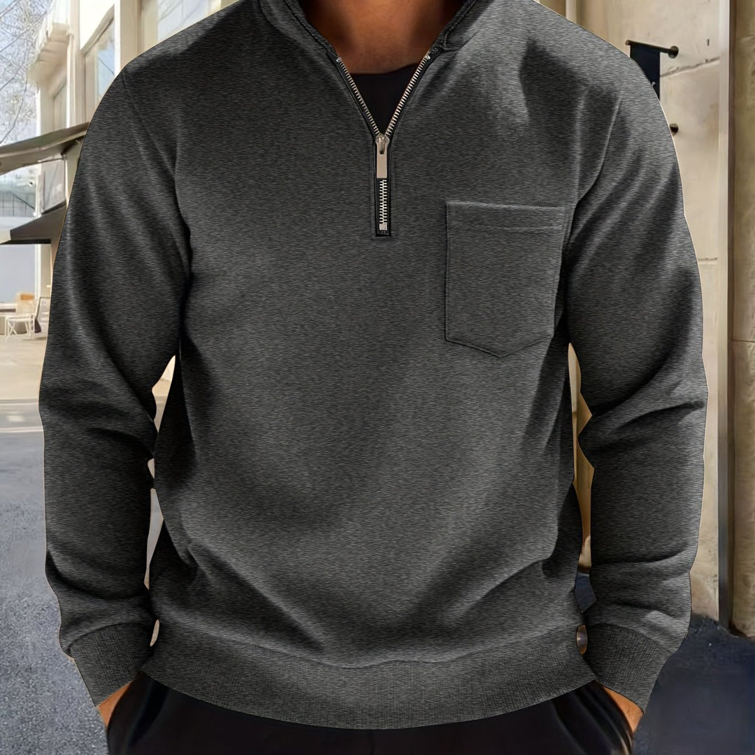 Graham | Refined Half-Zip Pullover