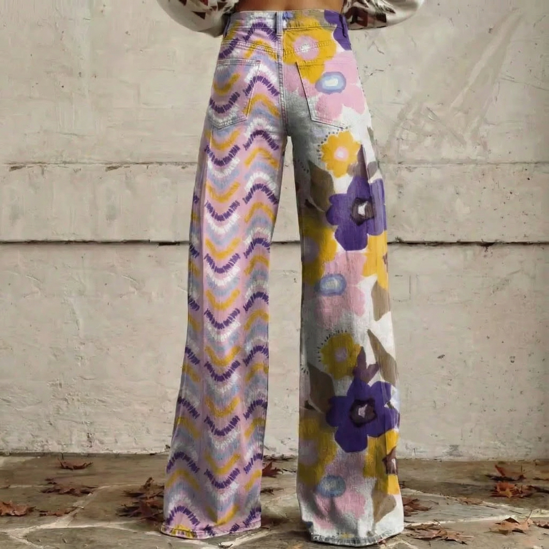 Renata | Artistic Wide-Leg Trousers