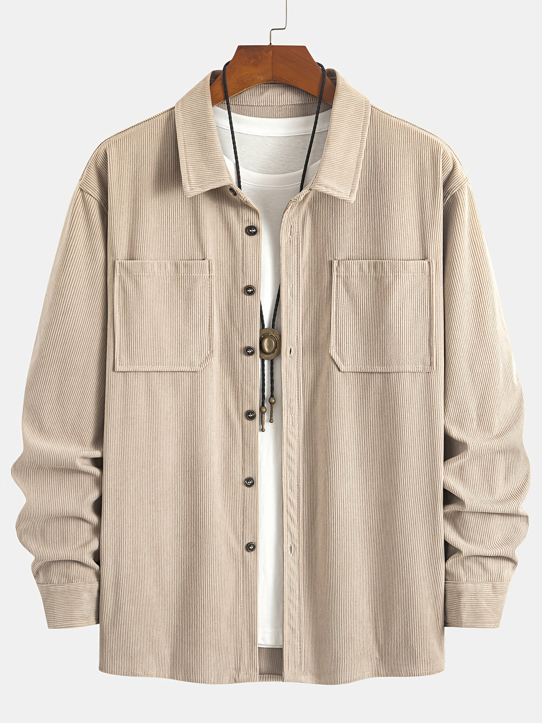 Dalton | Textured Ribbed Overshirt