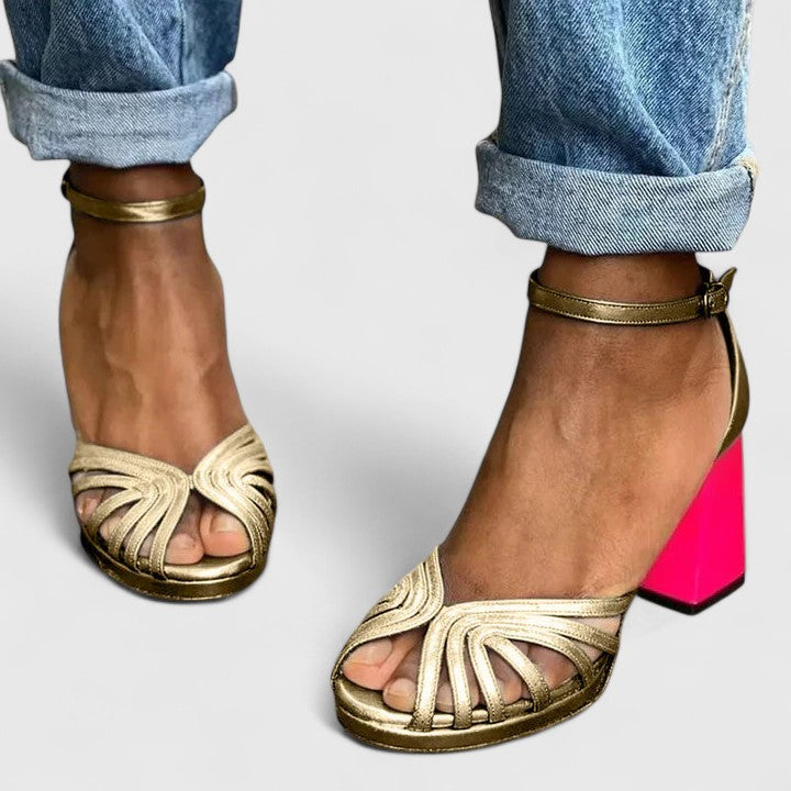 Marlowe | Elegant Block-Heel Sandals