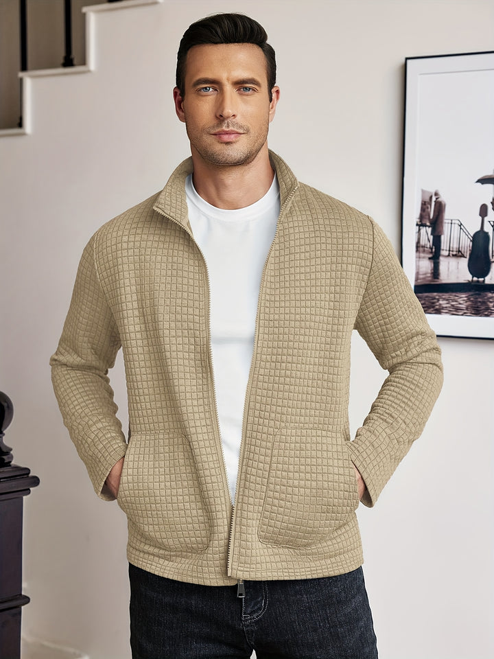 Weston | Textured Zip-Up Jacket