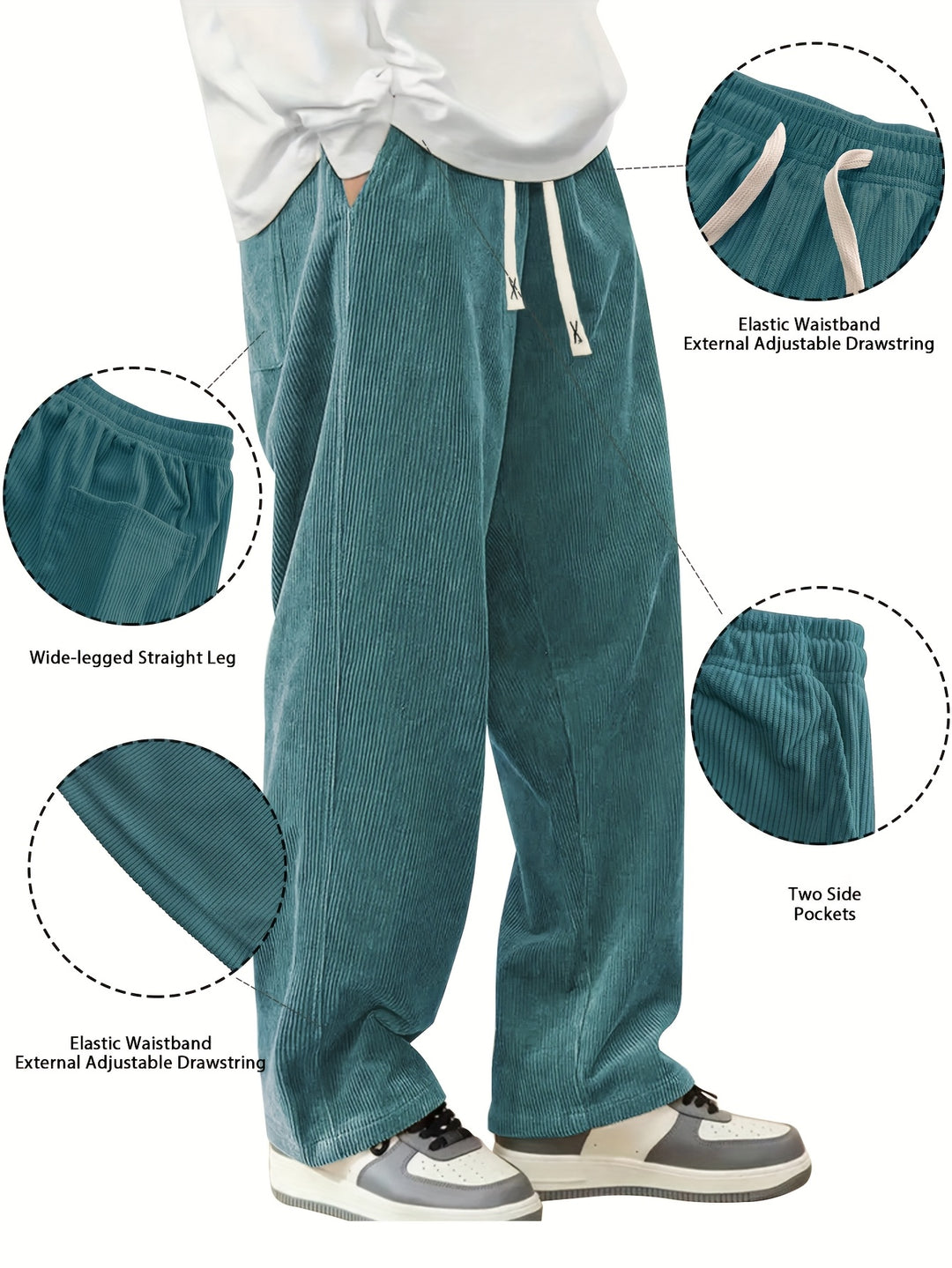 Wallace | Relaxed Straight-Leg Trousers